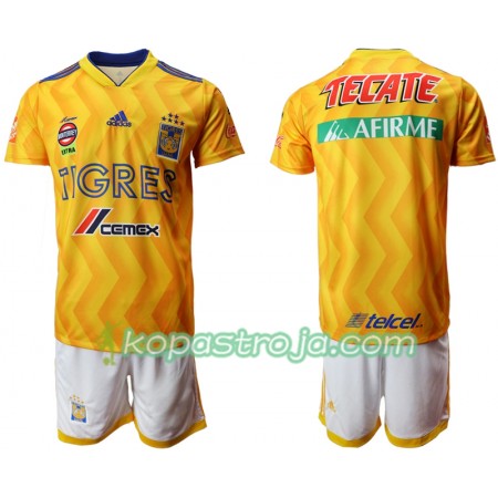 Billiga Fotbollströjor Tigres UANL Barn Hemma tröja 2019/20 Kortärmad